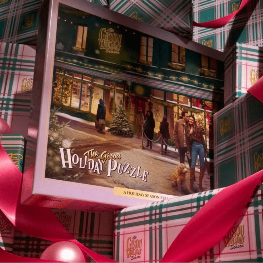 GISOU THE GISOU HOLIDAY SEASON PUZZLE brand new Limited edition